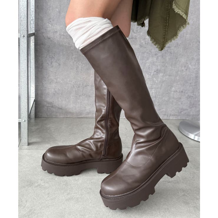 プレーンロングブーツ | WEGO【WOMEN】 | 詳細画像7 