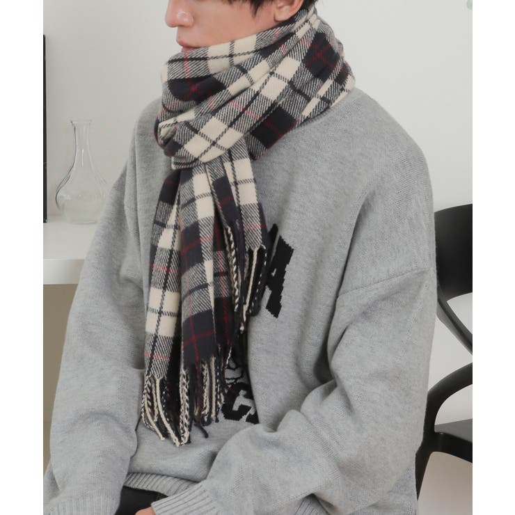 大判ストール | WEGO【MEN】 | 詳細画像3 