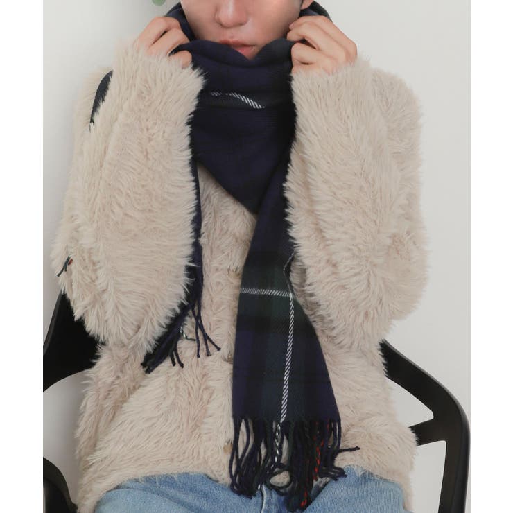 大判ストール | WEGO【MEN】 | 詳細画像4 