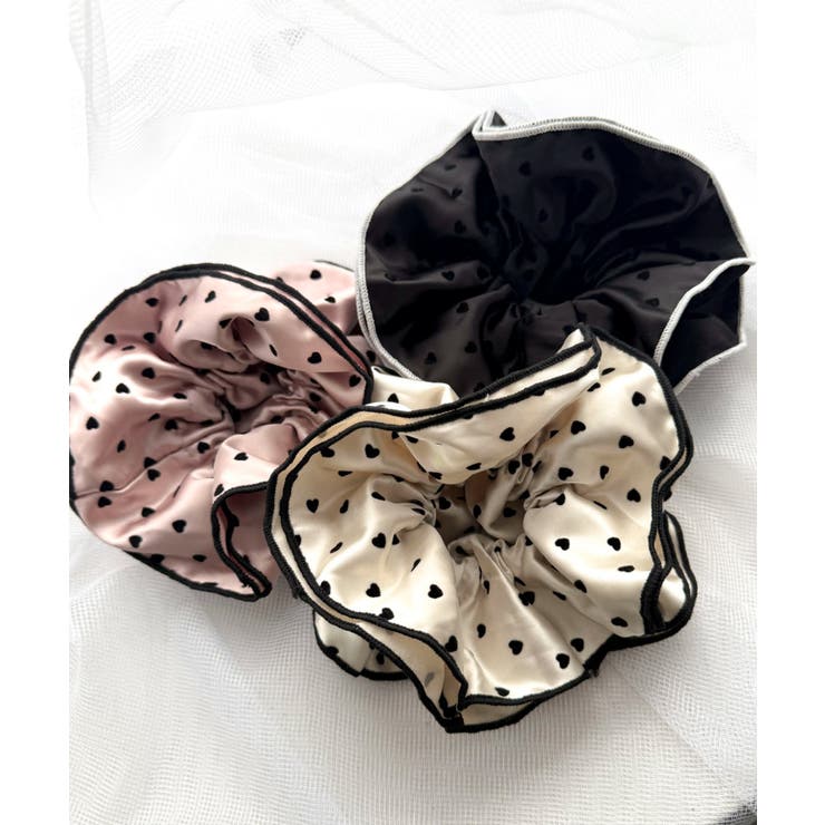 Lパイピング総柄ハートシュシュ | WEGO【WOMEN】 | 詳細画像2