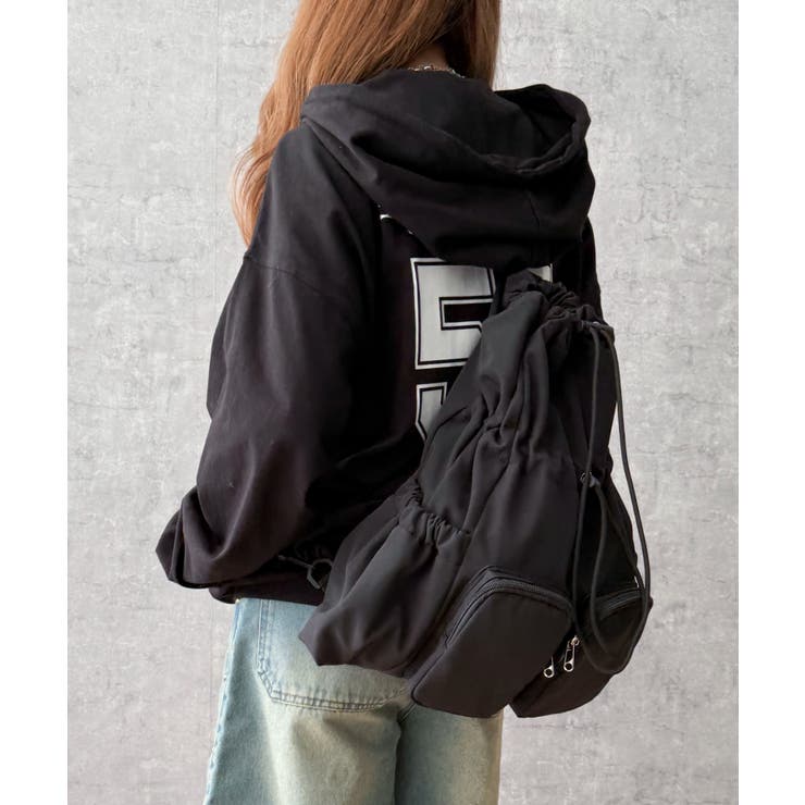 2ポケットドロストナップサック | WEGO【MEN】 | 詳細画像9 