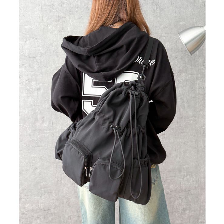 2ポケットドロストナップサック | WEGO【MEN】 | 詳細画像11 