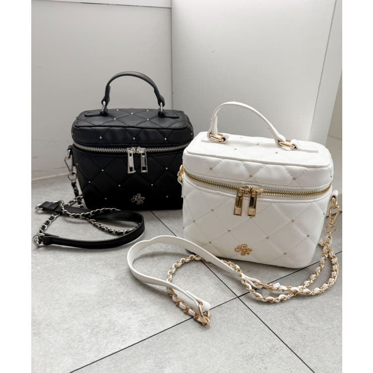 メタルパーツキルティングバニティショルダー | WEGO【MEN】 | 詳細画像2 