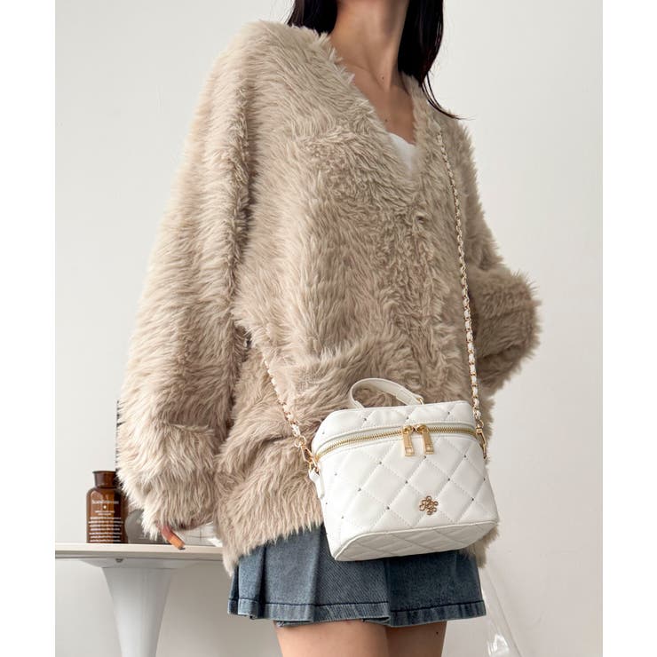 メタルパーツキルティングバニティショルダー | WEGO【MEN】 | 詳細画像5 