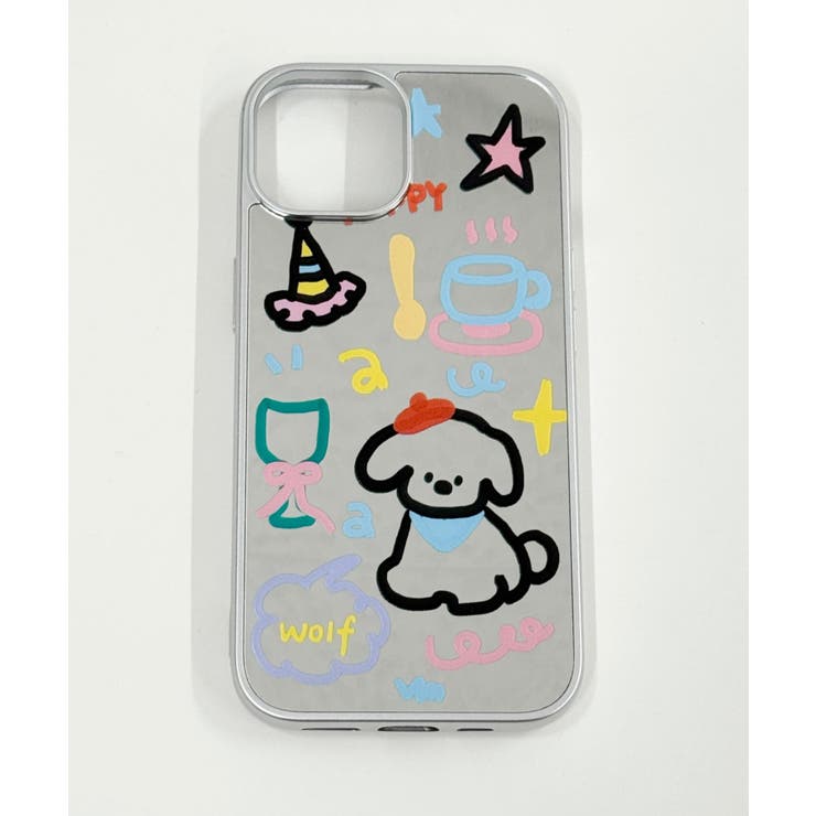 柄3 | ラクガキミラーiphoneケース | WEGO【WOMEN】