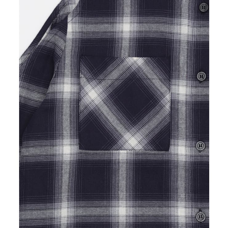 オープンショルダーチェックBIGシャツ | WEGO【WOMEN】 | 詳細画像4 