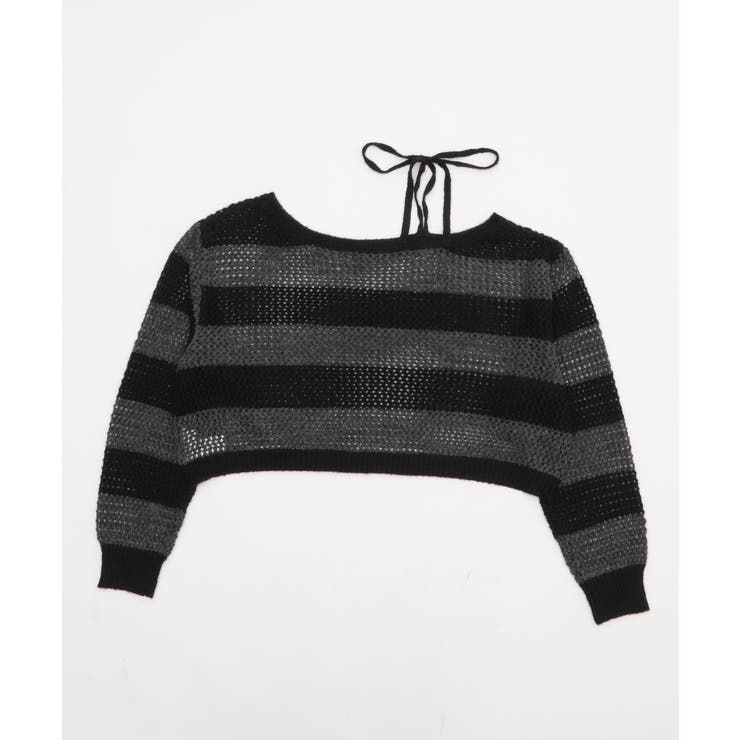 モヘアタッチ2WAYワンショルニット | WEGO【WOMEN】 | 詳細画像26 