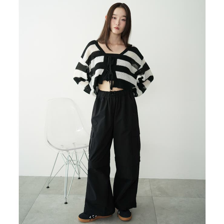 モヘアタッチ2WAYリボンカーデ | WEGO【WOMEN】 | 詳細画像3 