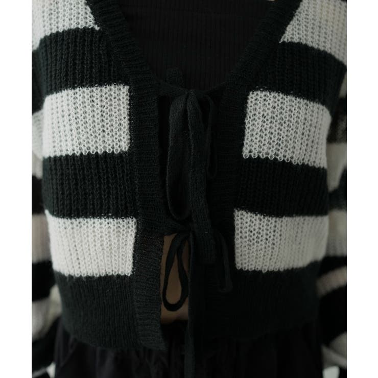 モヘアタッチ2WAYリボンカーデ | WEGO【WOMEN】 | 詳細画像5 