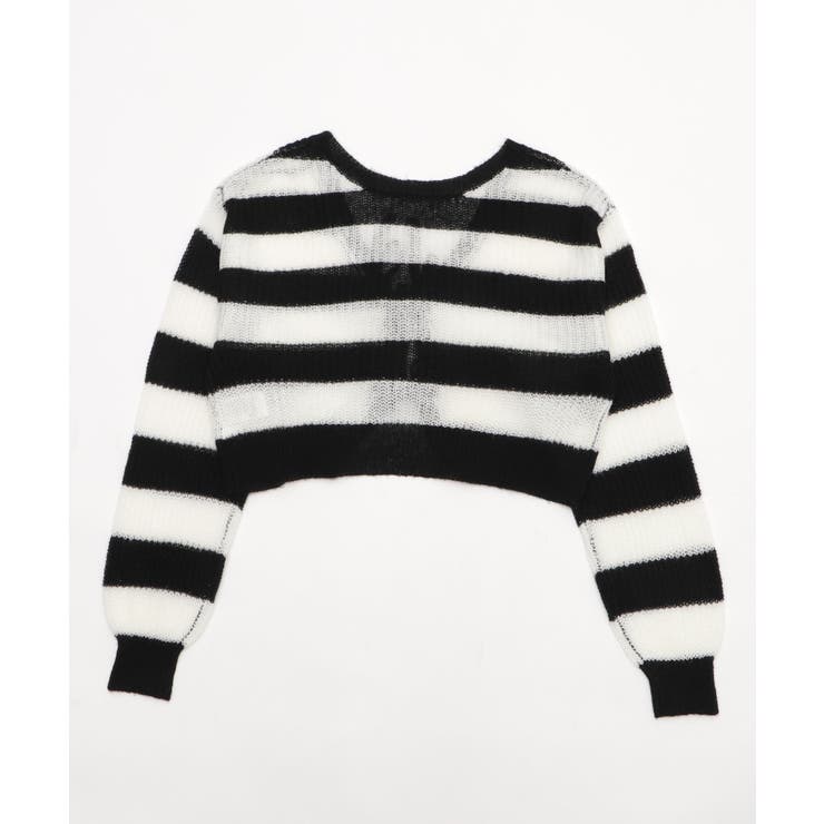 モヘアタッチ2WAYリボンカーデ | WEGO【WOMEN】 | 詳細画像17 