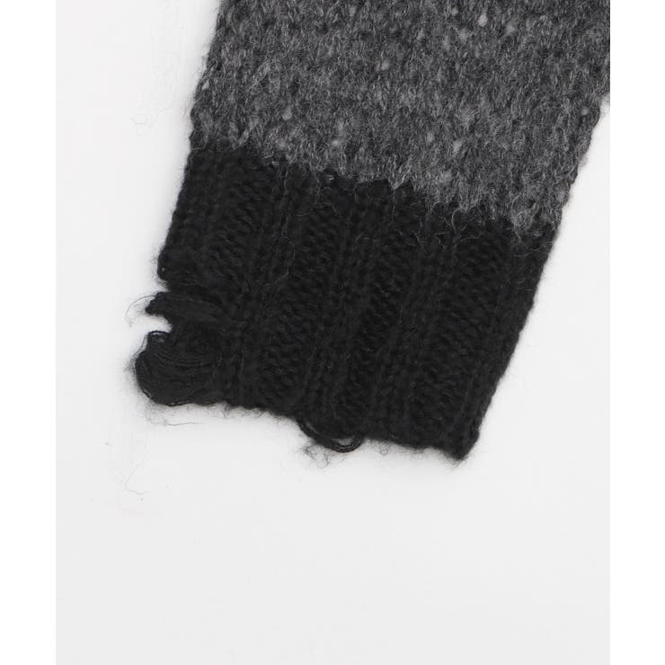モヘアタッチボーダーBIGニット | WEGO【WOMEN】 | 詳細画像19 