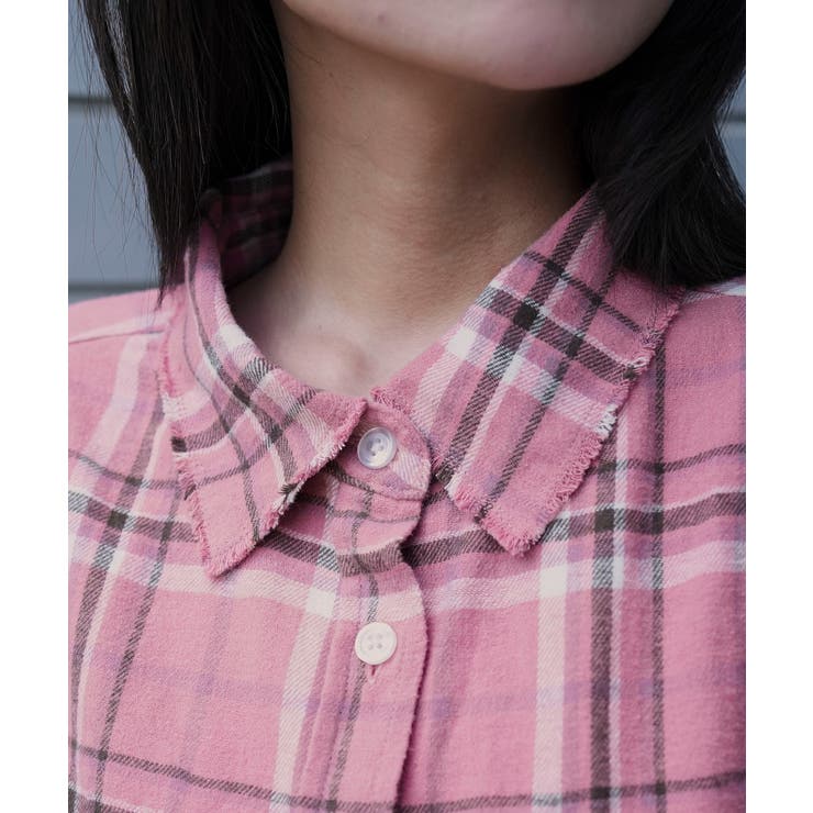 チェックBIGネルシャツ[品番：WG010095912]｜WEGO【WOMEN