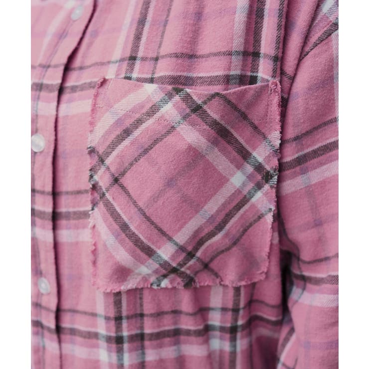 チェックBIGネルシャツ | WEGO【WOMEN】 | 詳細画像7 