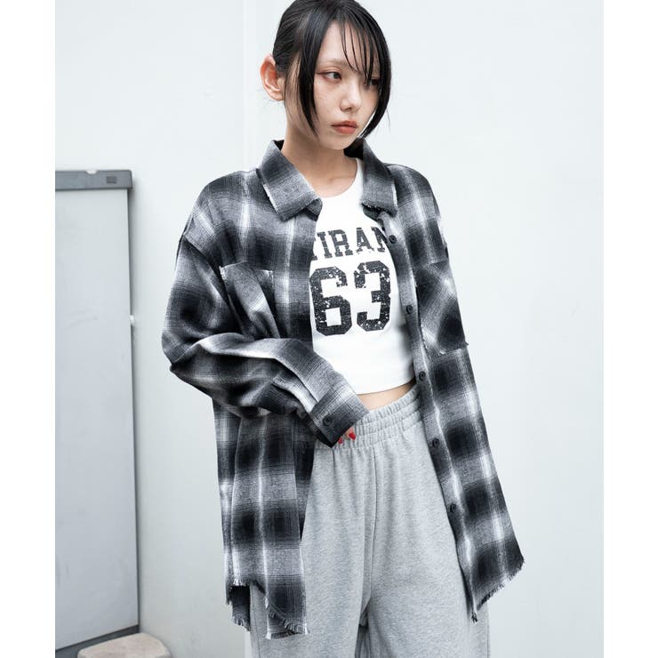 チェックBIGネルシャツ | WEGO【WOMEN】 | 詳細画像18 