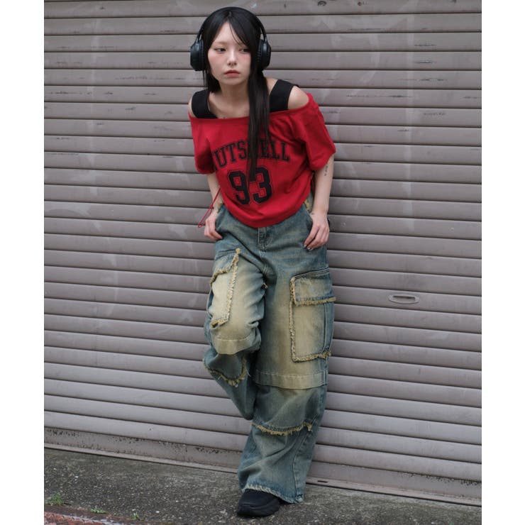 ドッキングドロストショートT | WEGO【WOMEN】 | 詳細画像5 