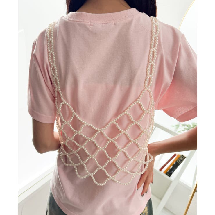 フロントボタンビーズビスチェ | WEGO【WOMEN】 | 詳細画像3 