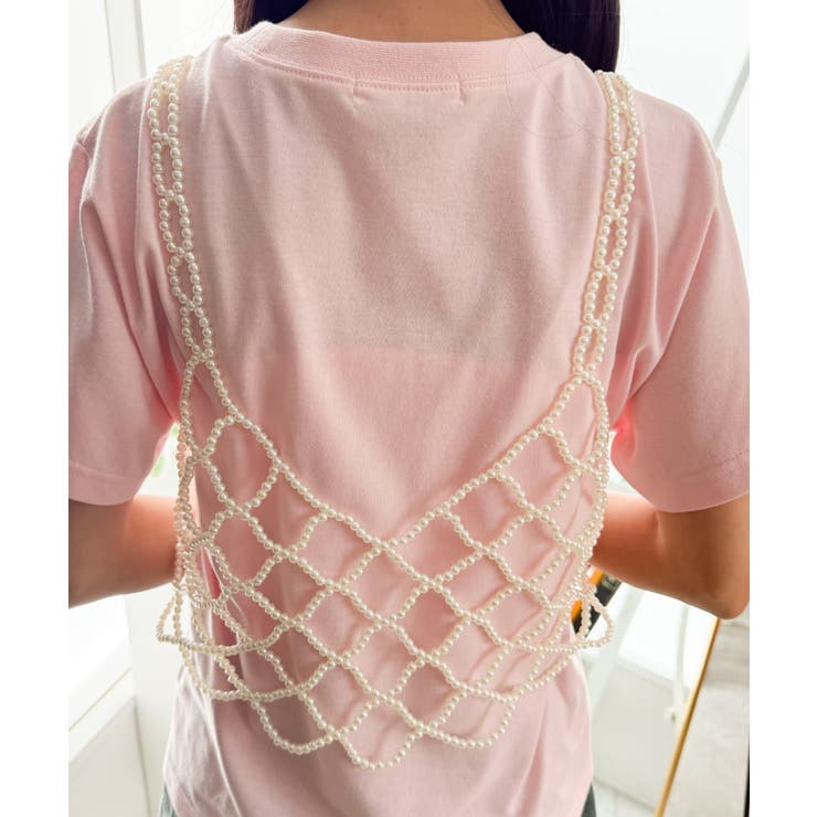 フロントボタンビーズビスチェ | WEGO【WOMEN】 | 詳細画像4 