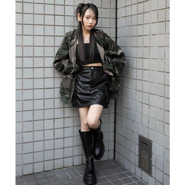 グラフィックBIGZIPパーカー | WEGO【WOMEN】 | 詳細画像8 