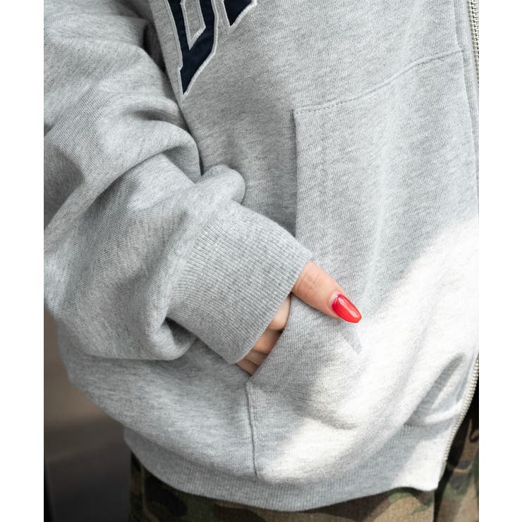 グラフィックBIGZIPパーカー | WEGO【WOMEN】 | 詳細画像10 