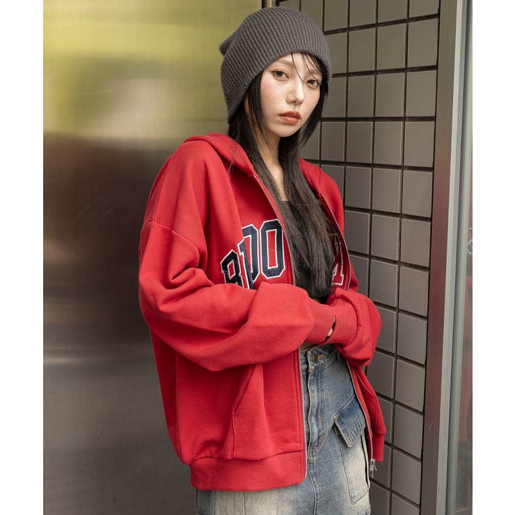 グラフィックBIGZIPパーカー | WEGO【WOMEN】 | 詳細画像21 