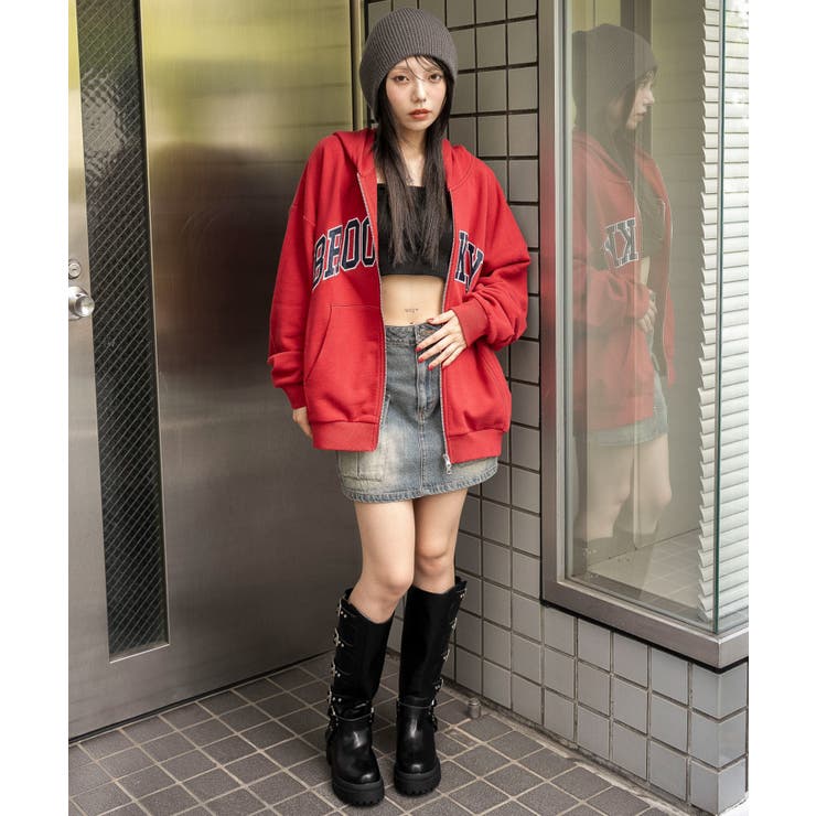 エステヴァンオリオール JUST COAST グラフィックパーカー XL グラフィックBIGZIPパーカー[品番：WG010095922]｜WEGO【WOMEN