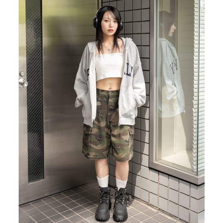 グラフィックBIGZIPパーカー | WEGO【WOMEN】 | 詳細画像27 