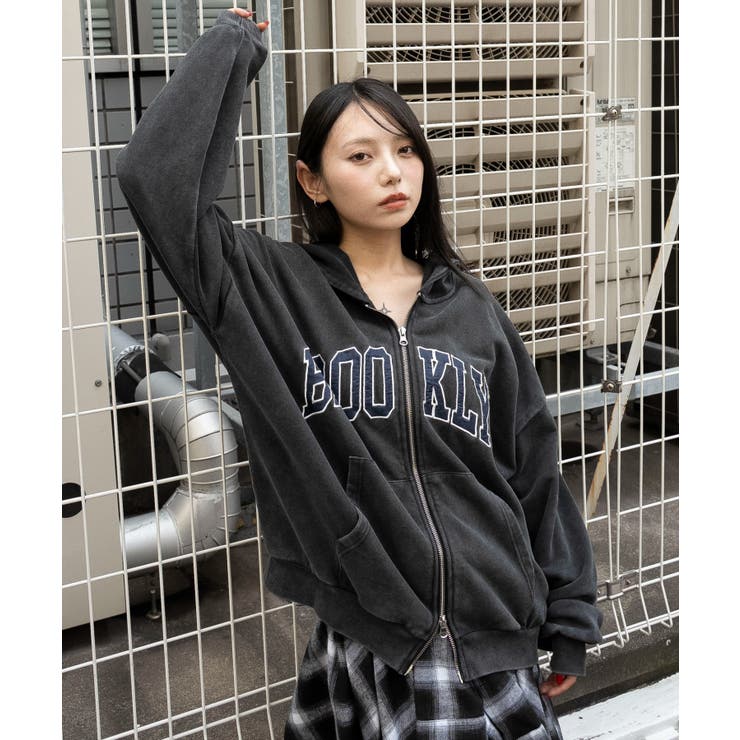 グラフィックBIGZIPパーカー | WEGO【WOMEN】 | 詳細画像28 