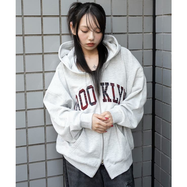 グラフィックBIGZIPパーカー | WEGO【WOMEN】 | 詳細画像32 