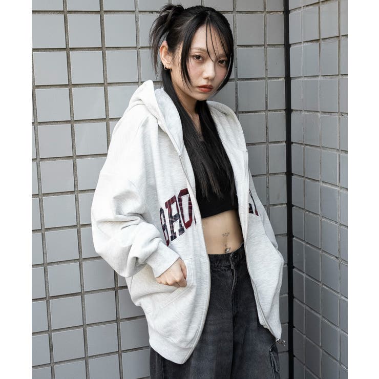 グラフィックBIGZIPパーカー | WEGO【WOMEN】 | 詳細画像33 