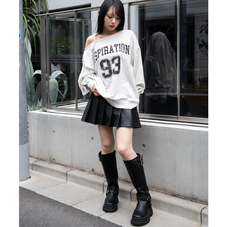 2WAYグラフィックワンショルBIGスウェット | WEGO【WOMEN】 | 詳細画像20 