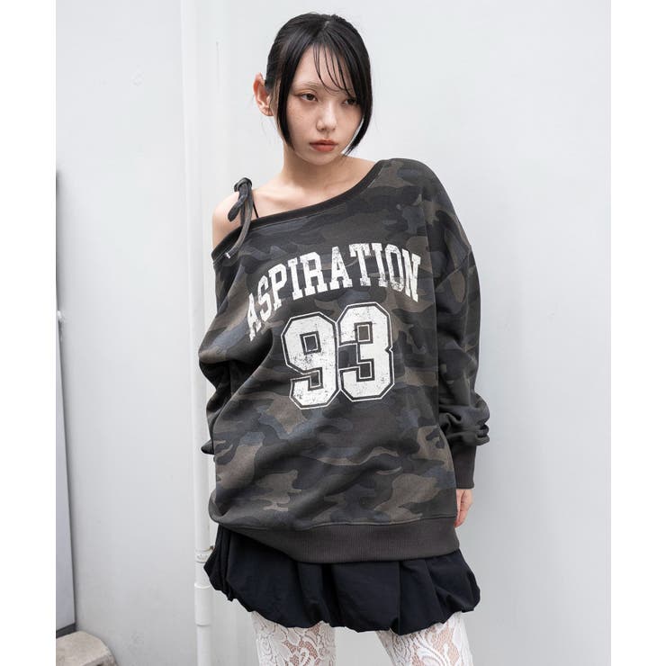 2WAYグラフィックワンショルBIGスウェット | WEGO【WOMEN】 | 詳細画像21 