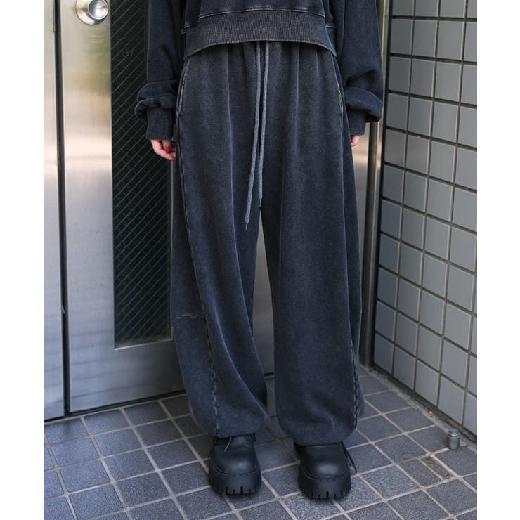 カーブデザインスウェットパンツ | WEGO【WOMEN】 | 詳細画像7 