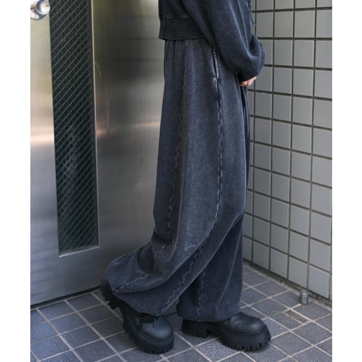 カーブデザインスウェットパンツ | WEGO【WOMEN】 | 詳細画像8 