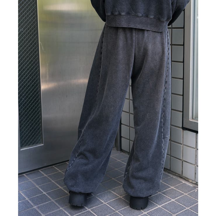 カーブデザインスウェットパンツ | WEGO【WOMEN】 | 詳細画像9 
