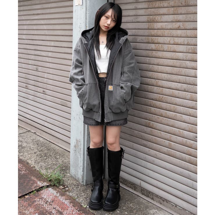 ワーカーズキルトフードブルゾン | WEGO【WOMEN】 | 詳細画像3 