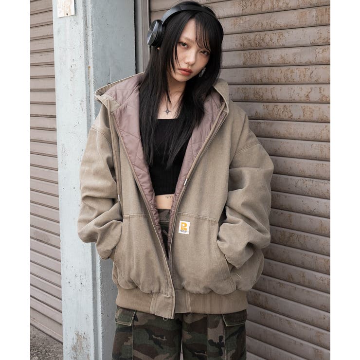 ワーカーズキルトフードブルゾン | WEGO【WOMEN】 | 詳細画像11 