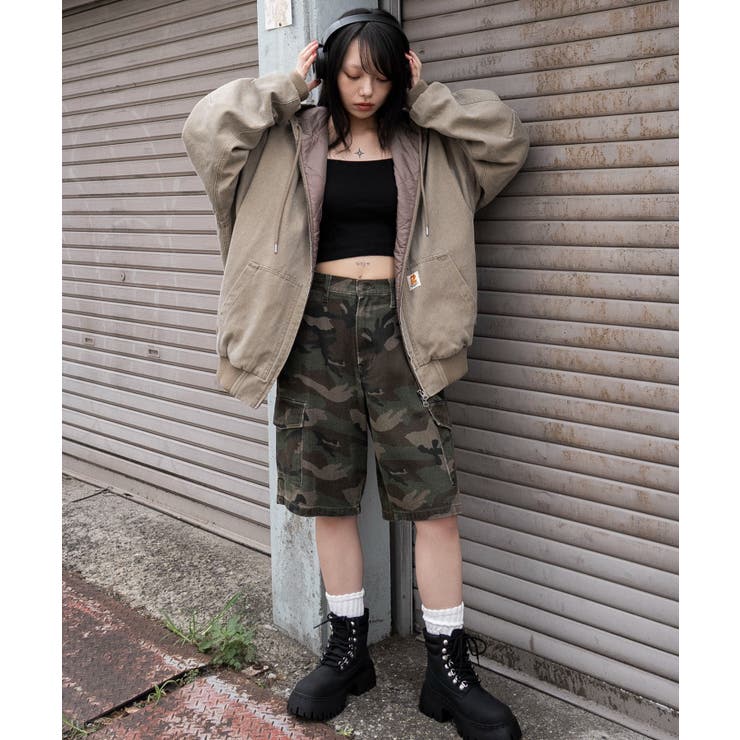 ワーカーズキルトフードブルゾン | WEGO【WOMEN】 | 詳細画像17 