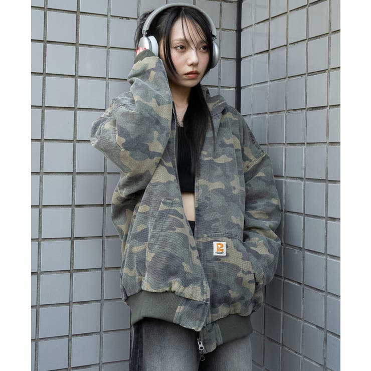 ワーカーズキルトフードブルゾン | WEGO【WOMEN】 | 詳細画像23 