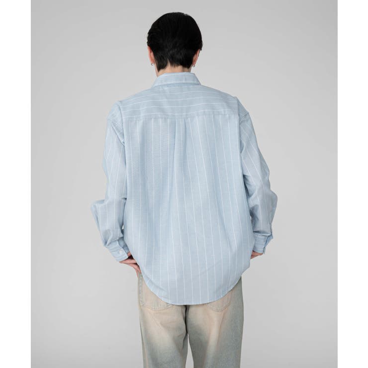 オックスフォードエンブレムシャツ(LS) | WEGO【MEN】 | 詳細画像11 