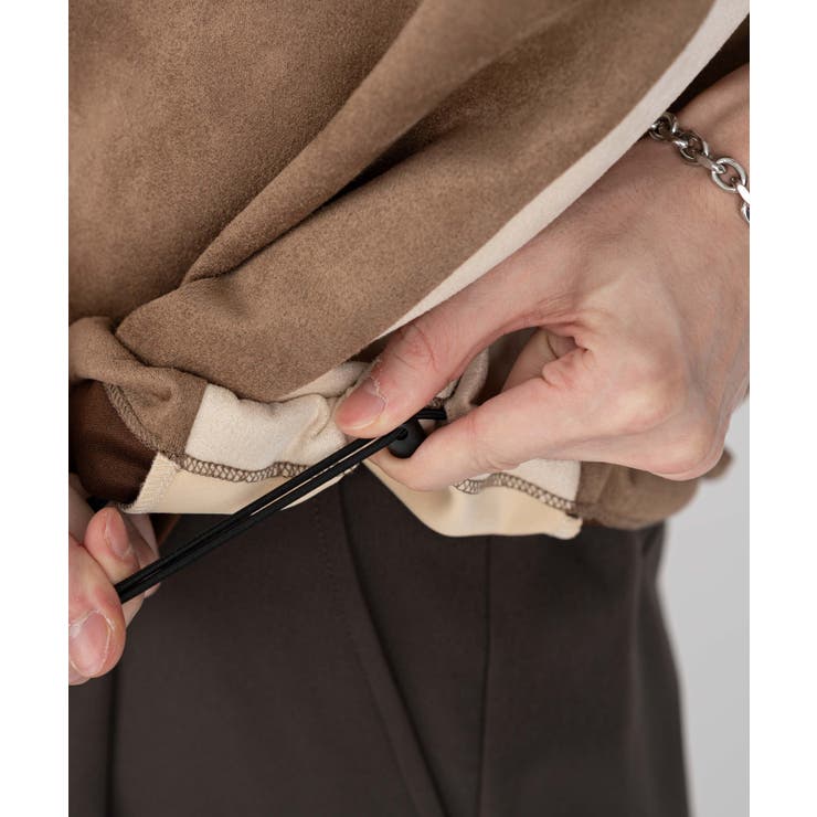 フェイクスウェードドルマンハーフZIPT(SS) | WEGO【MEN】 | 詳細画像7 