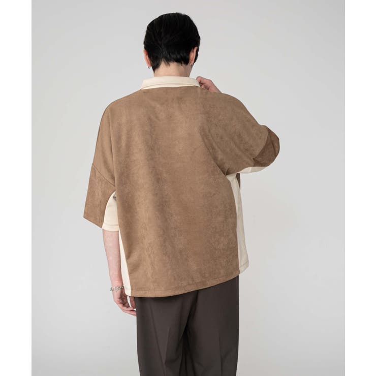 フェイクスウェードドルマンハーフZIPT(SS) | WEGO【MEN】 | 詳細画像10 