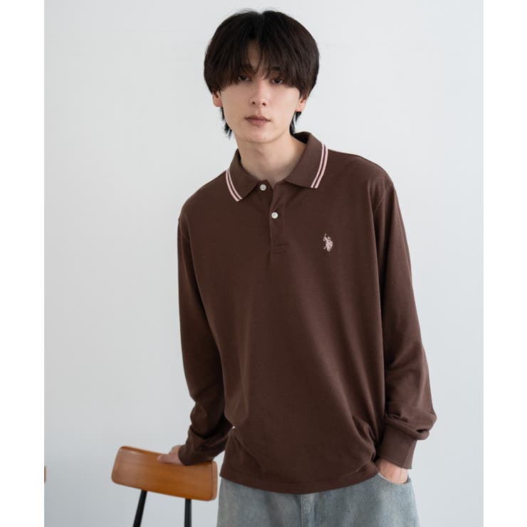 別注USPOLOラインポロシャツ(LS) | WEGO【MEN】 | 詳細画像35 