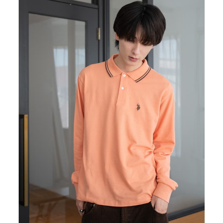 別注USPOLOラインポロシャツ(LS) | WEGO【MEN】 | 詳細画像46 