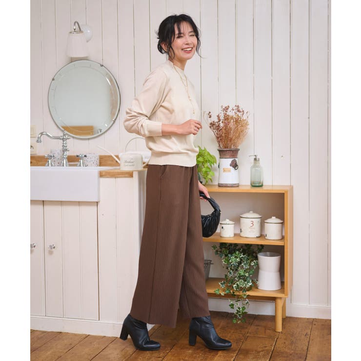 カットプリーツパンツ | WEGO【WOMEN】 | 詳細画像9 