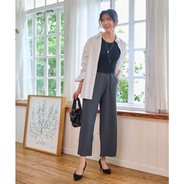 カットプリーツパンツ | WEGO【WOMEN】 | 詳細画像24 