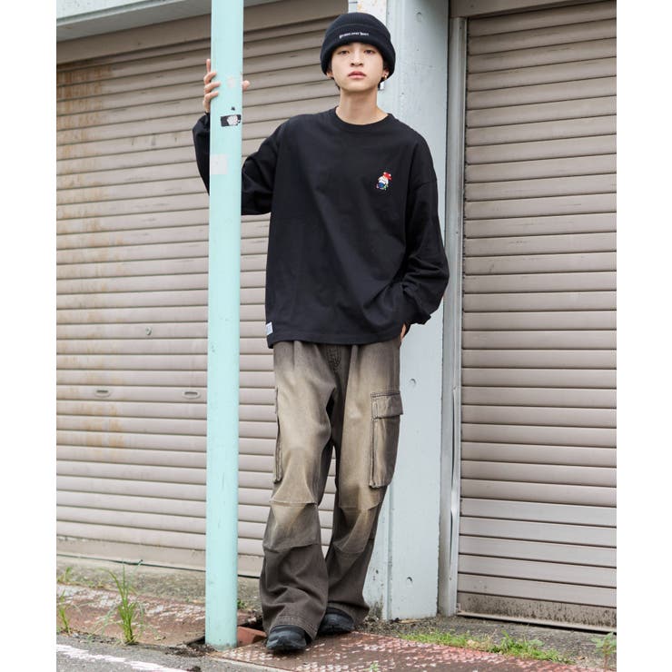 別注VISIONベアワンポイントT(LS) | WEGO【MEN】 | 詳細画像4 