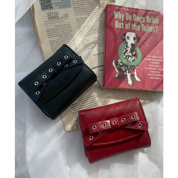 ハトメリボンフラップウォレット | WEGO【WOMEN】 | 詳細画像2 