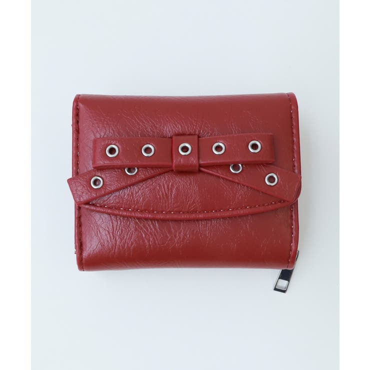 ハトメリボンフラップウォレット | WEGO【WOMEN】 | 詳細画像6 