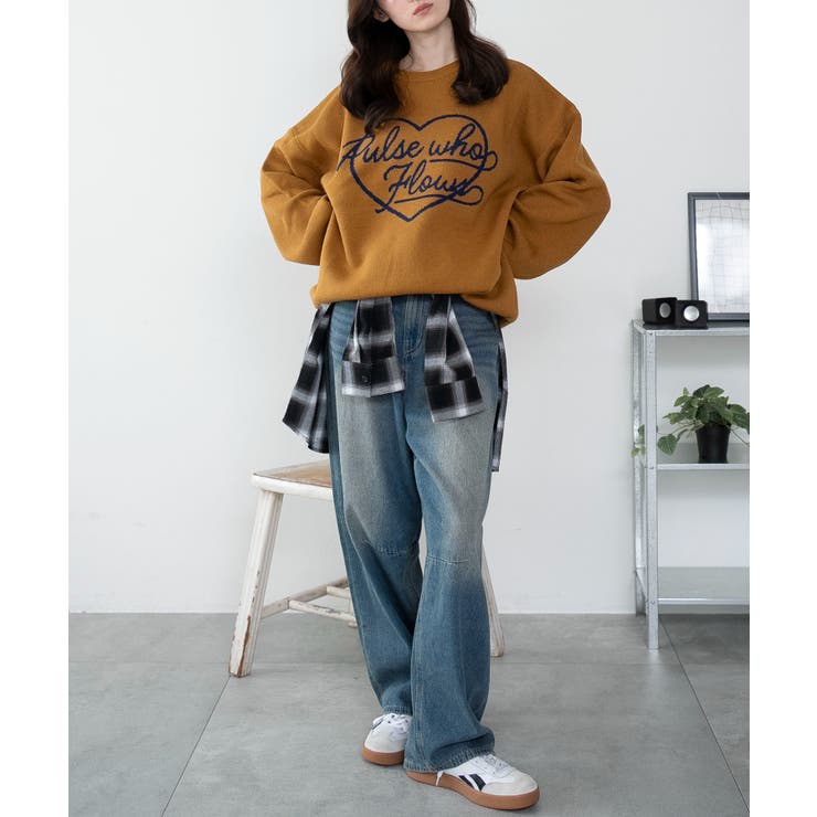 グラフィックニットBIGプルオーバー | WEGO【WOMEN】 | 詳細画像15 