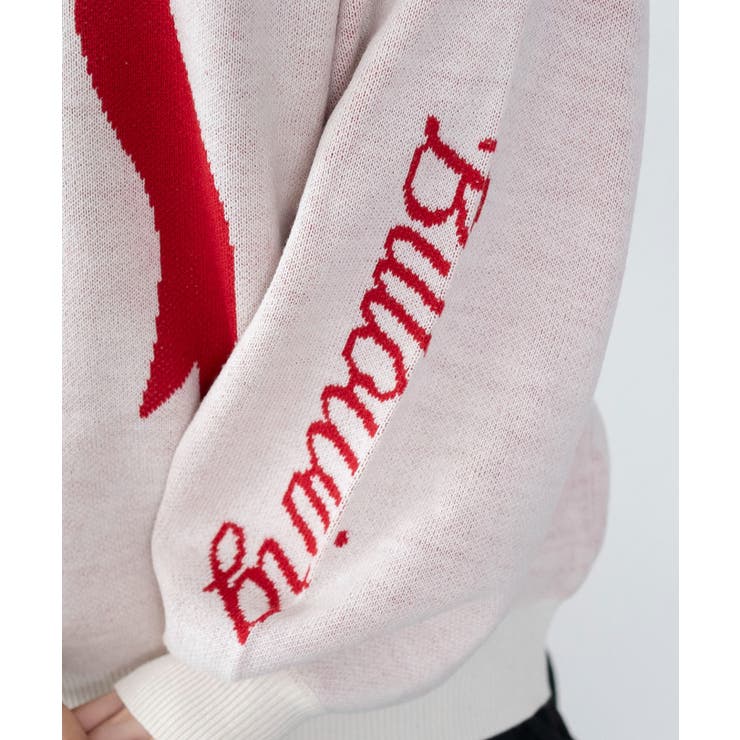 グラフィックニットBIGプルオーバー | WEGO【WOMEN】 | 詳細画像20 